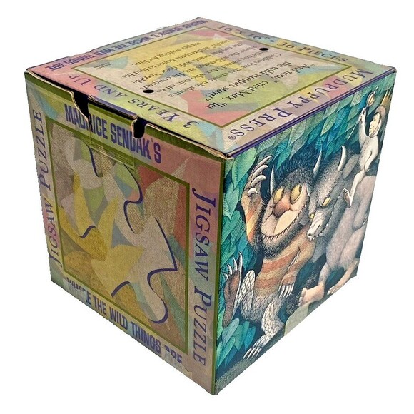 VTG 2001 Maurice Sendak 36 Piece WHERE THE WILD THINGS ARE Puzzle COMPLETE 16x16 - Picture 1 of 11